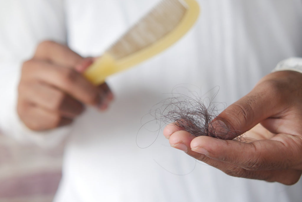 early signs of hair loss