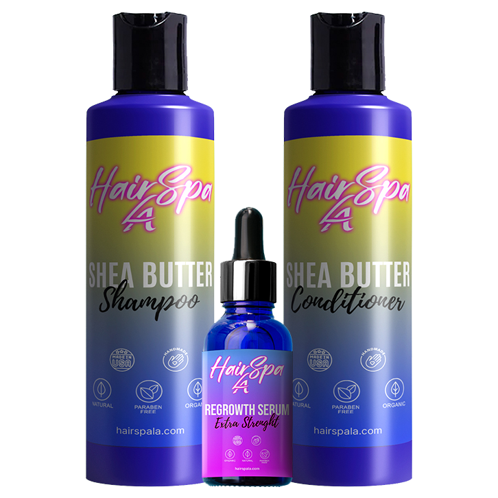Extra Strength Regrowth Serum + Shampoo and Conditioner